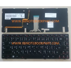 Lenovo Keyboard คีย์บอร์ด Y480  Y485 Series ภาษาไทย อังกฤษ